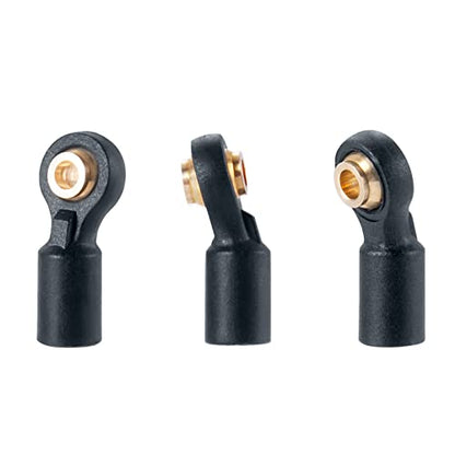 10PCS M2 Plastic Tie Rod End Ball Joint Link Ball Head Holder, #B | For 1/10 Axial SCX10 90046 90047 TRX4, RC Crawler Car - color: #B