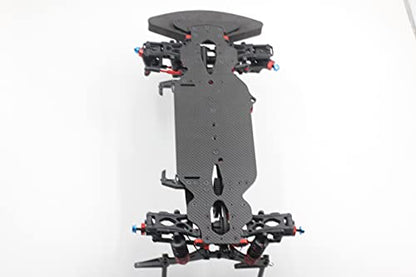 GTBRacing SPEC-R R1 1:10 Scale RC 1/10 Electric Touring Car 4WD Carbon Fiber Main Chassis Body Frame Component Kit (DIY)