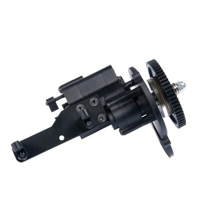 Metal 2 Speed Transmission Center Gearbox with Cover Compatible with 1/10 RC Crawler Cars Compatible with Various Models 90018 90053 90048 RR10(Gearbox) - color: Gearbox