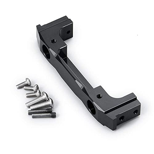 Maleonn RC Alloy Metal Rear Plate Mounting Bumper Mount for 1/10 RC Truck Crawler Car SCX10 II 90046 Accessories Upgrades Part