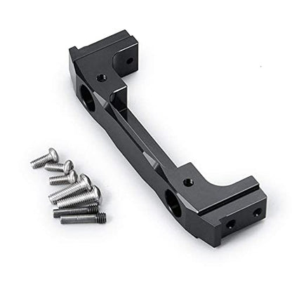 Maleonn RC Alloy Metal Rear Plate Mounting Bumper Mount for 1/10 RC Truck Crawler Car SCX10 II 90046 Accessories Upgrades Part