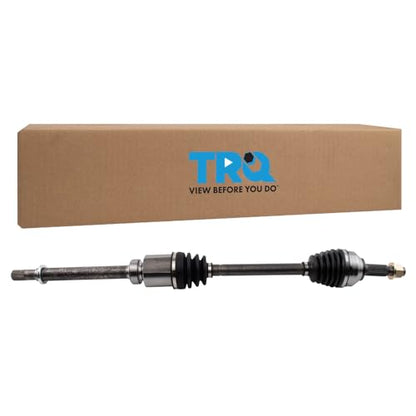 TRQ Front Passenger Side CV Axle Assembly Compatible with 2015-2019 Nissan NV200 SV S 2020-2021 NV200 2015-2018 Chevrolet City Express - style: CSA34115