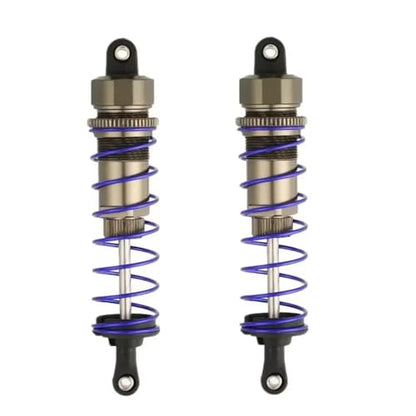 RC Car Shock Absorbers Compatible with ZD for Racing LRP for Hobao 1/10 RC Car Parts for Buggy Truck 92mm Front 105mm Rear Shock Absorber Damper Suspension(105mm) - size: 105mm