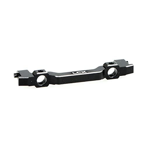 LCX Racing 1/24th RC Crawler Car CNC Machined Aluminum Front Bumper Mount Front Bumper Bracket for Axial SCX24, Upgrades Parts Accessories
