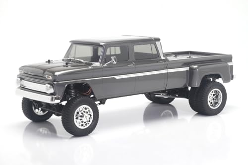 Helidirect CEN Racing Sicario 1/10 RTR 4WD Custom Dually RC Truck DL-Series - Remote Control Car for Adults, Waterproof and All Terrain Capabilities - 1/10 Scale RTR (Grey Titanium) - color: Grey Titanium