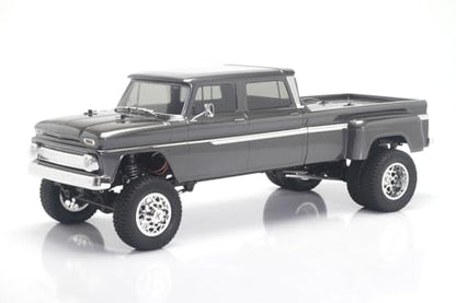 Helidirect CEN Racing Sicario 1/10 RTR 4WD Custom Dually RC Truck DL-Series - Remote Control Car for Adults, Waterproof and All Terrain Capabilities - 1/10 Scale RTR (Grey Titanium) - color: Grey Titanium