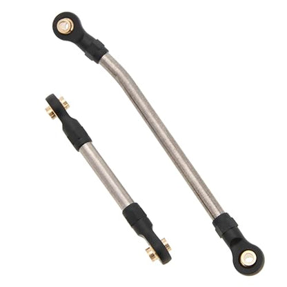 MEUS RACING Ascent-18 High Clearance Links Chassis Links + Steering Links Kit for Old Redcat Ascent-18 1/18 RC Crawler Upgrades Parts