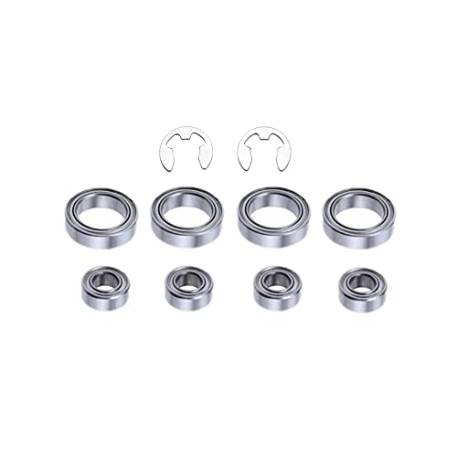 Front & Rear Differential and Gear Kit for 94123 94107 94111 94118 94166 1/10 RC Car Upgrade Parts