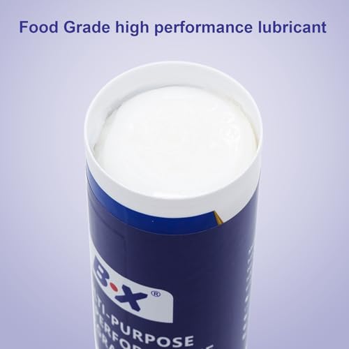 Multi-Purpose Food Grade Grease Tubes 14.1oz NLGI 2 High Perfomance Lubricant for Food Machinery