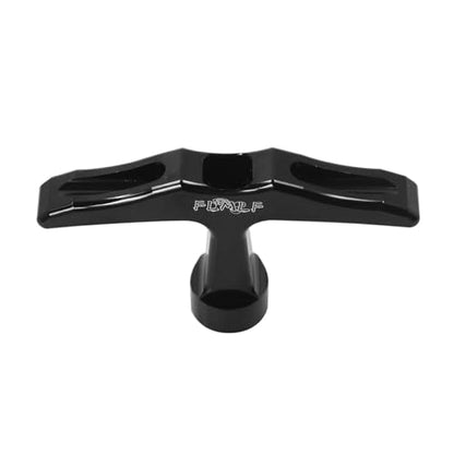 Alloy CNC Pull Starter Handle for Zenoah CY Rovan TSRC Engine (Black) | for 1/5 Hpi Rofun Km Baja Lois 5ive-T FG GoPed Redcat Rc Car Parts - color: Black