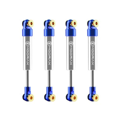 40mm Shock Adjustable Inner Spring Shock for SCX24 AX24, Blue Silver | CNC Aluminum Dampers, Multi Mode Adjustment, Low Friction Damping Shaft - color: Blue Silver