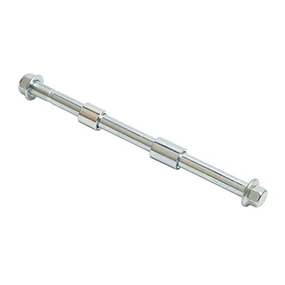 Mokuo 10mm 175mm Front Rear Axle with Bushing 6mm 15mm 20mm Fit for Motorcycle Pit Dirt Bike Moped Scooter QUAD ATV Mini Bike Parts - size: 10-175