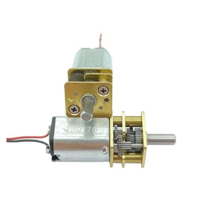 GA12-N20 N20 Gear Reducer Motor DC 3V 3.7V 5V 6V 68RPM Slow Speed 12mm Full Metal Box DIY Robot Car