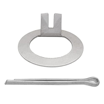 [4-Sets] 8,000 lbs Trailer Axle Bearing Kit, Outer Bearing 02475/02420 (1.25'' ID), Inner Bearing 25580/25520 (1.75'' ID) with Grease Seal 10-36 and 10-10 for 8000# Axles.