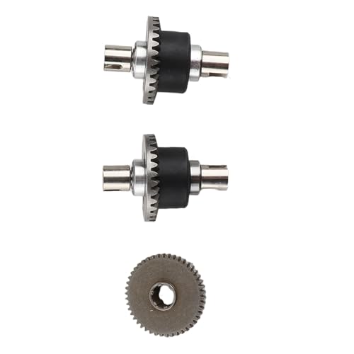 RC Differential Gear, RC Car Motor Gear Kit, 1/16 Scale Differential Assembly, High-Performance Transmission Parts for Off-Road Racing, Lightweight and Durable Components for Street Racing.