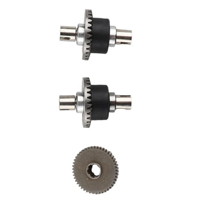 RC Differential Gear, RC Car Motor Gear Kit, 1/16 Scale Differential Assembly, High-Performance Transmission Parts for Off-Road Racing, Lightweight and Durable Components for Street Racing.