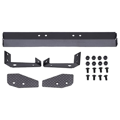 RC Rear Spoiler Wing, Aluminum Alloy RC Car Rear Wing Mounting Set for 1/10 RC Spoiler