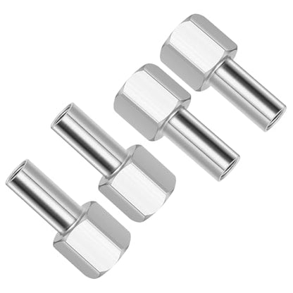 MOHERO Metal Center Nuts for 1/10 RC Crawler Car SCX10 Wraith 12mm Wheel Hub Hex Drive Adaptor 15mm Extension (15mm) - color: 15mm