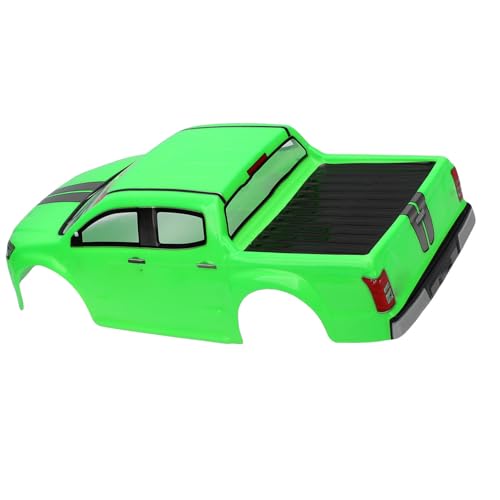 1/10 RC Truck Body Shell Exquisite Craftsmanship with Clear Patterns for Enhancing Fun and Personal Style in PVC (Green) - color: Green