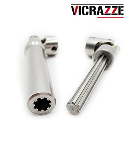 Stainless Steel RC Drive Shaft 90-125mm for 1/10 RC Crawler | CNC Machined,Heavy-Duty Drive Shafts,for 1/10 RC Crawler Traxxas TRX6 Axial SCX10 Wraith Capra D90 TF2 Redcat GEN8