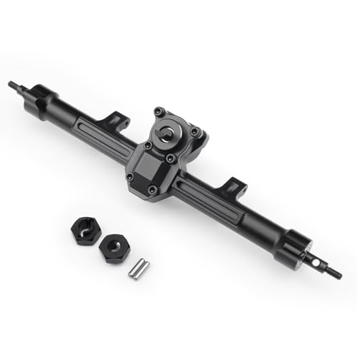 Aluminum Middle Axles +4mm Extended for Axial SCX24 Deadbolt JLU C10 Gladiator 1/24th RC Crawler Car Upgrades Parts - color: Middle Axle
