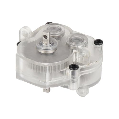 Acrylic Transparent Complete Transmission with 40.3:1 Stainless Steel 40.3:1 Low Range Underdrive Gears Reduction for 1/18 RC Crawler TRX4M Upgrades Parts