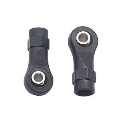 Share Goo 10Pack M4 Plastic Tie Rod End Ball Joint Link Ball Head Holder Compatible with Traxxas TRX-4 Axial SCX10 HSP 90046 90047 1/10 RC Crawlers Car (25mm) - size: 25mm