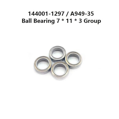 Bearing Kit for Wltoys for 144001 144002 144010 124016 124017 124018 124019 rc Car Spare Parts Accessories 20Pcs Ball Bearing Set
