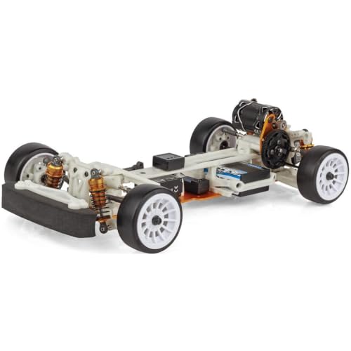 Associated 30135 DC10 Classic 1/10 Electric RWD Drift Car Kit - Requires Assembly (Clear Body)