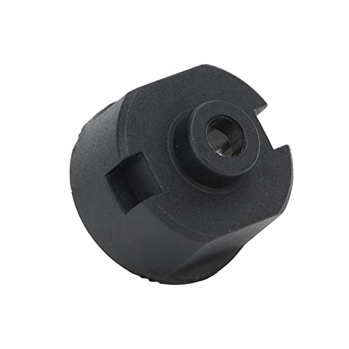 plplaaoo RC Differential Case Professional High Performance Durable Black Plastic Housing for 1/10 RC Car ZD Racing 7172 25x18mm