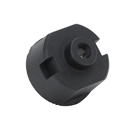 plplaaoo RC Differential Case Professional High Performance Durable Black Plastic Housing for 1/10 RC Car ZD Racing 7172 25x18mm