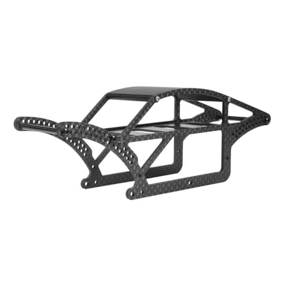 TRX4M Carbon Fiber Chassis Kit RC Frame Girder Body Shell Kit 1/18 RC Crawler Car Upgrade Accessories