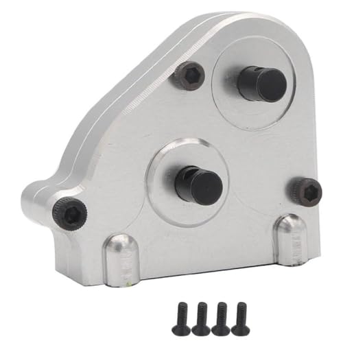 COMODO RC Crawler Transfer Case Gearbox 1/12 Scale Metal Upgrade Part Compatible with MN G500 MN86 MN86S MN86K MN86KS(Silver) - color: Silver
