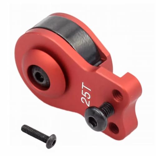 Aluminum 25T Servo Horn 3-Hole Adjustable Servo Saver | for 1/8 1/10 RC Car Boat | Hi-Torque Steering Arm