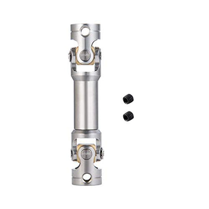 RC-Hub 1Pcs RC Driveshafts Metal Drive Shaft 45-50/47-57/55-67/60-80mm for 1:14 Tamiya Trailer Tractor Truck RC Crawler Car (47-57mm) - size: 47-57mm