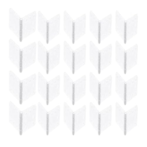 Nylon Hinge, 20 Remote Control Aircraft Hinges, Suitable for Fixing Nylon Small Hinges (3 Sizes) for RC Aircraft Model Aircraft Parts.skrnrhrery (Small Hinge)