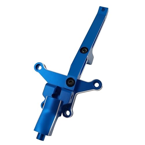 Aluminum Front Chassis Brace for 1/8 Sledge 4WD RC Truck (Blue) | Alloy,95076-4,9520,Monster Truck,Upgrade Parts,CNC Machined,High Strength,Precision Fit,Wear Resistant - color: Blue