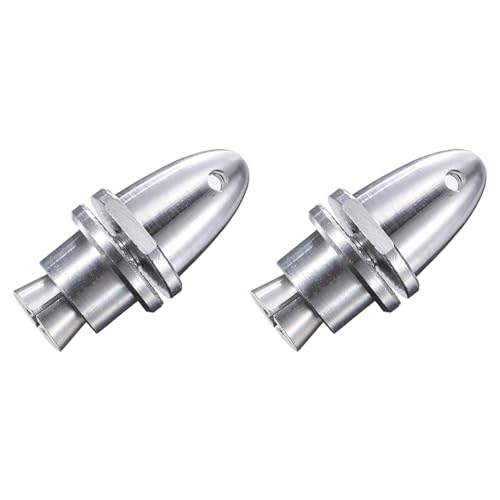 MECCANIXITY RC Plane Airplane Spinners Propeller Adapter, 5mm Extrusion Propeller Adapter Saver for Shaft Brushless Motor Speed Controllers, Pack of 2 - size: 5mm