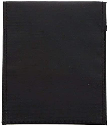 Jumbo Fire Resistant Lipo Battery Bag for Safe Charging & Storage (Black, 30 × 23cm)