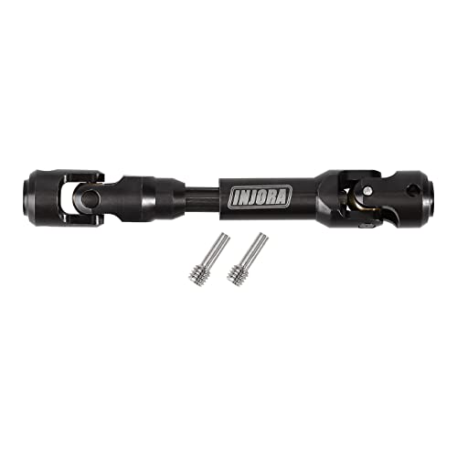 INJORA Steel Heavy-Duty Drive Shaft for SCX10 1/10 RC Car Crawler(84-102mm) - size: 84-102mm