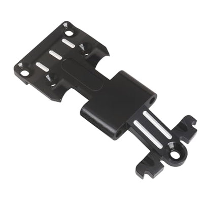 RC Chassis Armor for Tamiya 1/10 Hornet EVO Metal Front Chassis Skid Plate Upgrade Parts (Black) - color: Black
