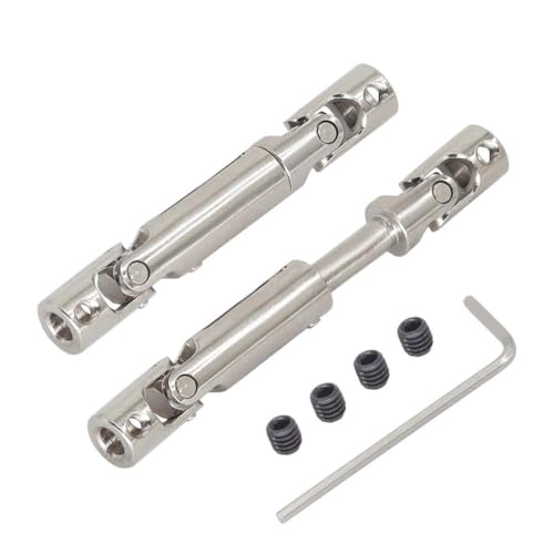 Universal RC Drive Shaft 58mm-71mm Compatible with MN Model MN90 MN91 MN45 MN99 MN96 MN99S 1/12 1/24 RC Crawler Car Upgrade Parts