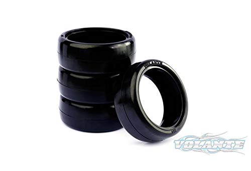Integy Volante 1/10 TC V5 Tough Gold 24R Rubber Tire 4pcs