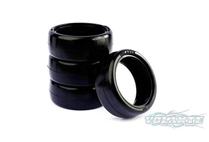 Integy Volante 1/10 TC V5 Tough Gold 24R Rubber Tire 4pcs