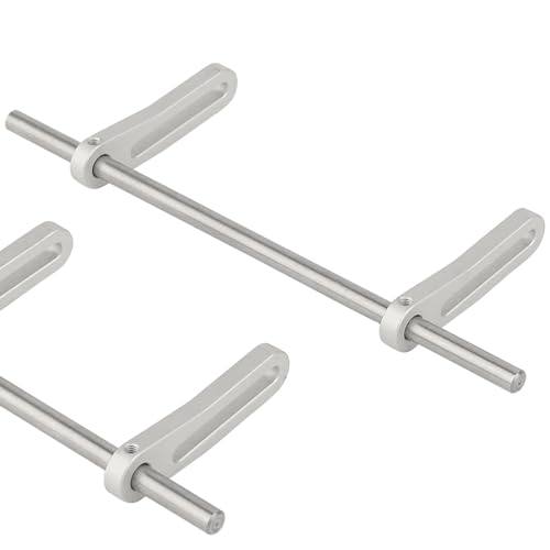 Metal Front Rear Modular Bumper Bull Bars for 1/10 RC Crawler Chassis LCG TRX4 TRX6 SCX10 Capra Dodge Power Wagon Upgrade Parts (Silver) - color: Silver
