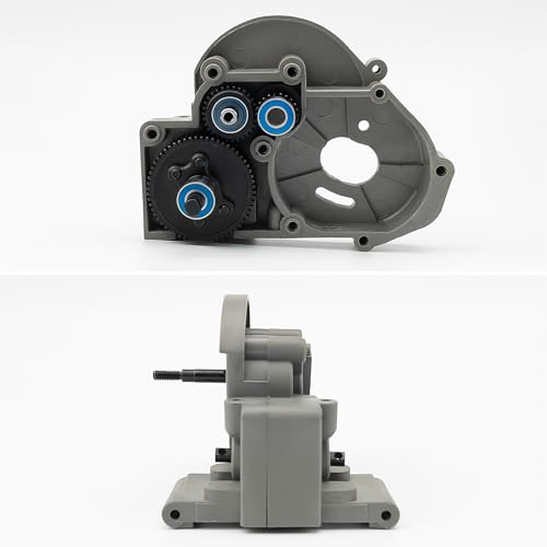Steel Gearbox Transmission Gear Set with Ball Bearing | Upgrade Parts, For 1/10 Tra-xxas Slash 2WD Rustler Stampede Bandit VXL, RC Car