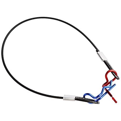 50 Pieces 1mm 90-Degree Angle RC Cars Universal Body Clips Bent Springy Pins & RC Car Clip Pin Steel Wires for All 1/16 1/18 1/20 Scale Model Truck Crawler Trucks - color: 1.0mm