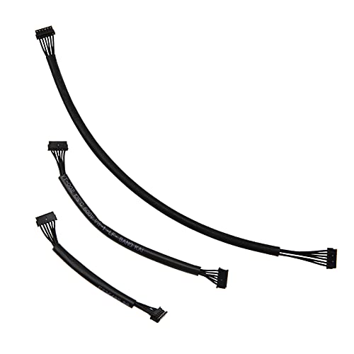 3Pcs Vgoohobby 80/120/200mm Sensor Harness Cable Sensing Adapter Compatible with RC Hobbywing Xerun Series Sensored BL Motor ESC