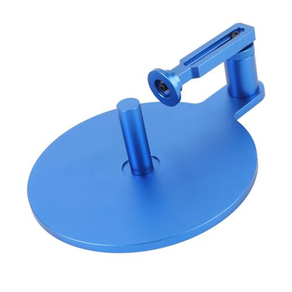 RC Tire Gluing Tool with Adjustable Roller | Metal Cementing Helper for 1/18-1/8 Scale RC Trucks, Multifunctional Car Wheel Adhesive Applicator in Blue (Blue) - color: Blue