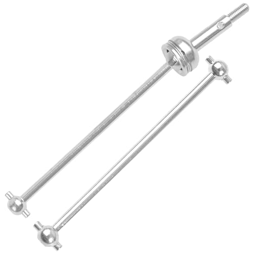 ShareGoo Metal 144001 CVD Drive Shaft Differential Cup Wheel Axle Stub Wheel Shaft Cup Compatible with WLtoys 144001 1/14 RC Car (Silver) - color: Silver